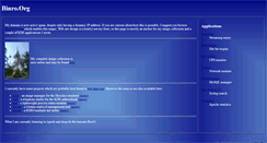Desktop Screenshot of binro.org